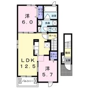 ソレイユの間取り画像