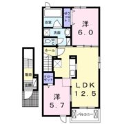 ソレイユの間取り画像