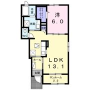 クラッキスAの間取り画像