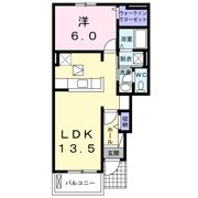 シエロアズール Bの間取り画像
