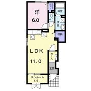 ミナ・キートスⅡの間取り画像