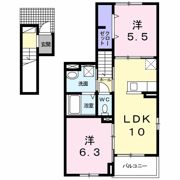 フレーシアの間取り画像