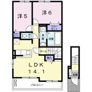ヴィラ フーユエンの間取り画像