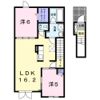ドルチェⅡの間取り画像
