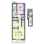 サンテールⅢ Bの間取り画像