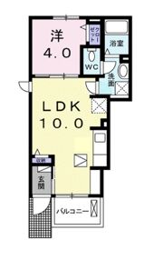 リンデン宮西の間取り画像