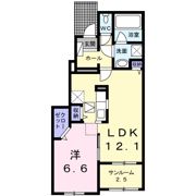 チアザス西軽井沢 Bの間取り画像