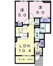 ブーゲンヒルズレイ浜田の間取り画像