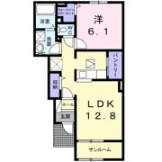 イロンデル Ⅰの間取り画像