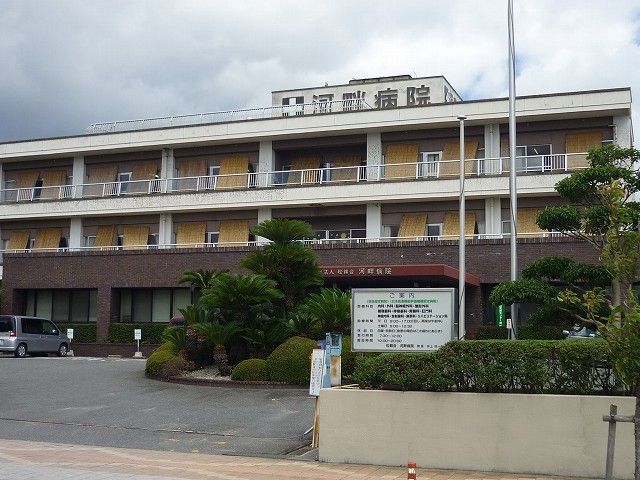 近くの河畔病院まで850m(徒歩11分)