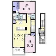 コンフォート・アライブBの間取り画像