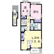 サウレ Ⅱの間取り画像
