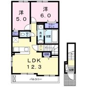 ソレイユの間取り画像