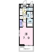 ディアコート池浦Aの間取り画像