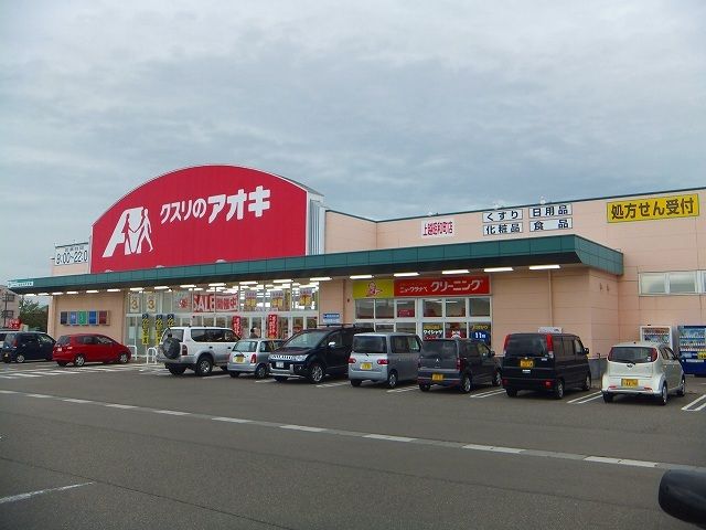 近くのくすりのアオキ上越昭和町店まで1,000m(徒歩13分)