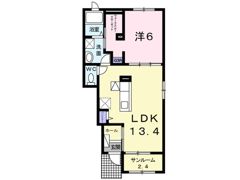 トラスト Ⅰの間取り画像