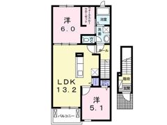 トラスト Ⅰの間取り画像