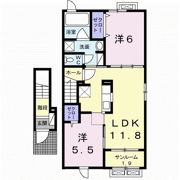 メビウス Ⅰの間取り画像