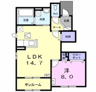 マジェスタⅡ（MAJESTA）の間取り画像