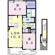 グランコートⅥの間取り画像