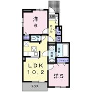 富士見レジデンス2の間取り画像