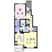 コージーコート枚方 Ⅰの間取り画像