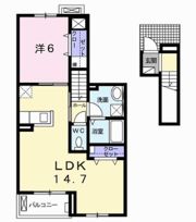 サンセールⅦの間取り画像
