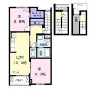 カーサみやびⅥの間取り画像