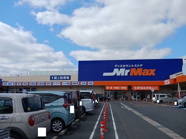 近くのミスターマックス柳井店まで500m（徒歩7分）