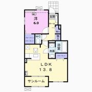 ルーストⅢの間取り画像