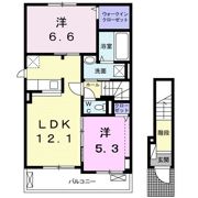 グレイス Bの間取り画像