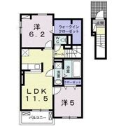フィオーレⅡの間取り画像