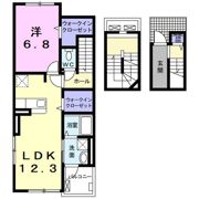 スカイレジデンスⅡの間取り画像