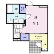 メゾン メルヴェーユⅠの間取り画像