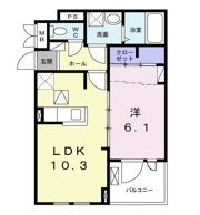 グラシアスの間取り画像
