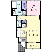 ソレアード カーサの間取り画像