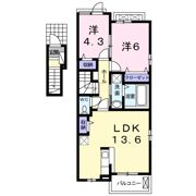 サニー Ⅰの間取り画像