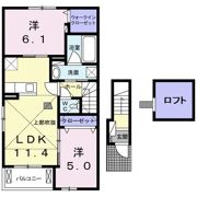 デーアⅠの間取り画像
