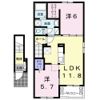 ウエストヒルの間取り画像