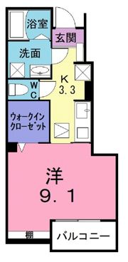 フォレスタ Kの間取り画像