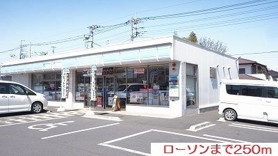 近くのローソンまで250m（徒歩4分）
