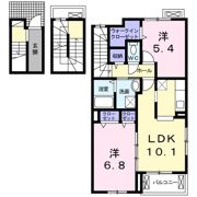 リヴェール壱番館の間取り画像