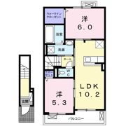 ラックフィールドAの間取り画像