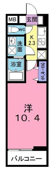 ルーモベルビ・ドゥの間取り画像