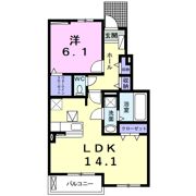 Sun city 青山 Bの間取り画像