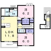 クラールⅠの間取り画像