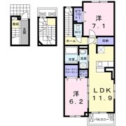casa bonita Ⅱの間取り画像