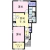 メゾン ド ヴァンベールBの間取り画像