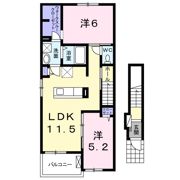 ルミエール Aの間取り画像
