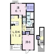 アクアリージョン津Ⅲ イーストの間取り画像